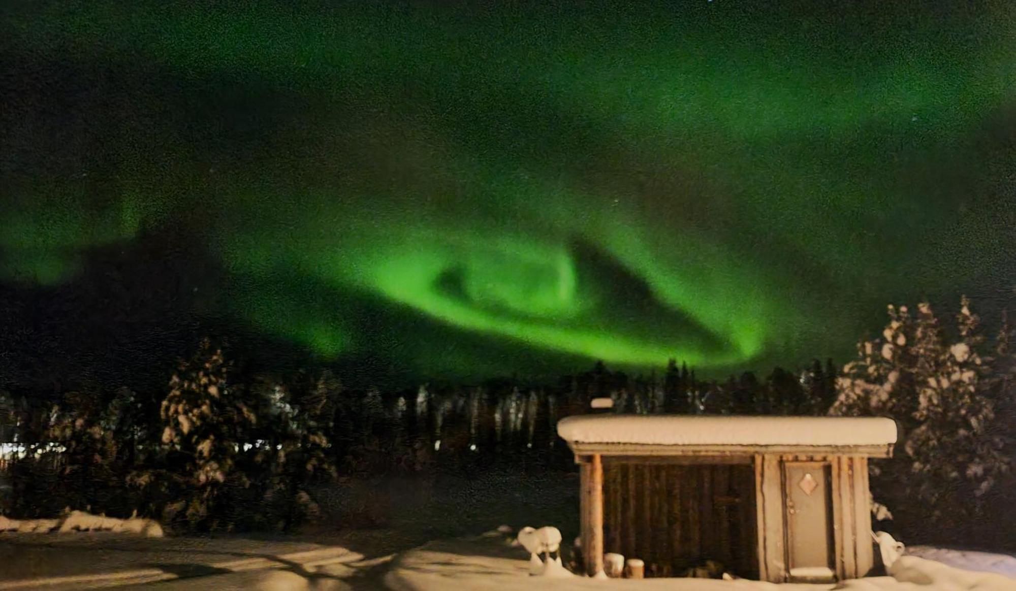 Reindeer River Lights Lodge Kiruna község Kültér fotó