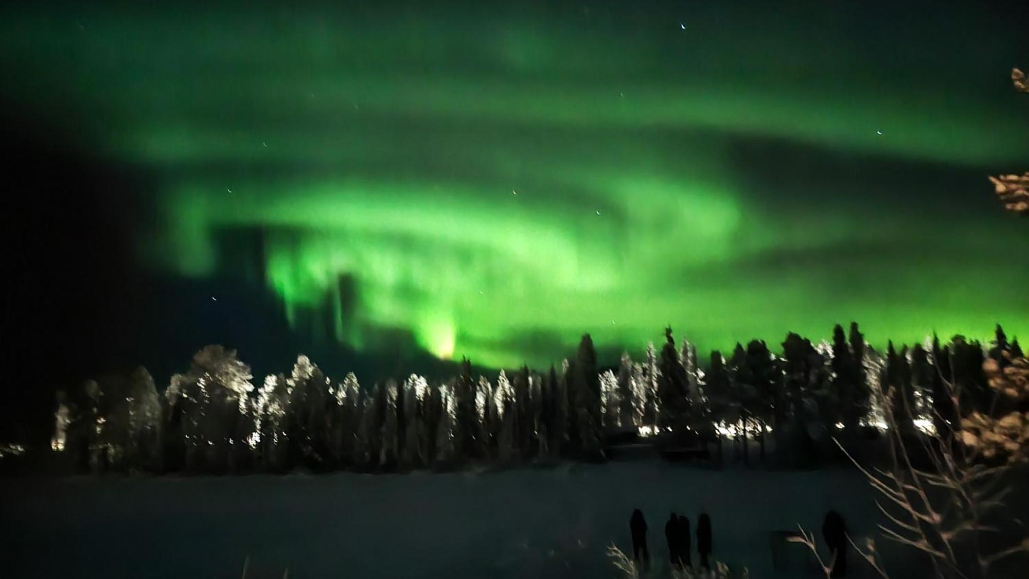 Reindeer River Lights Lodge Kiruna község Kültér fotó